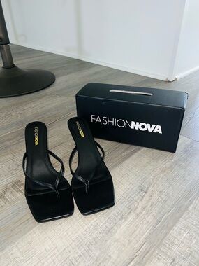 Fashion Nova Black Heels
